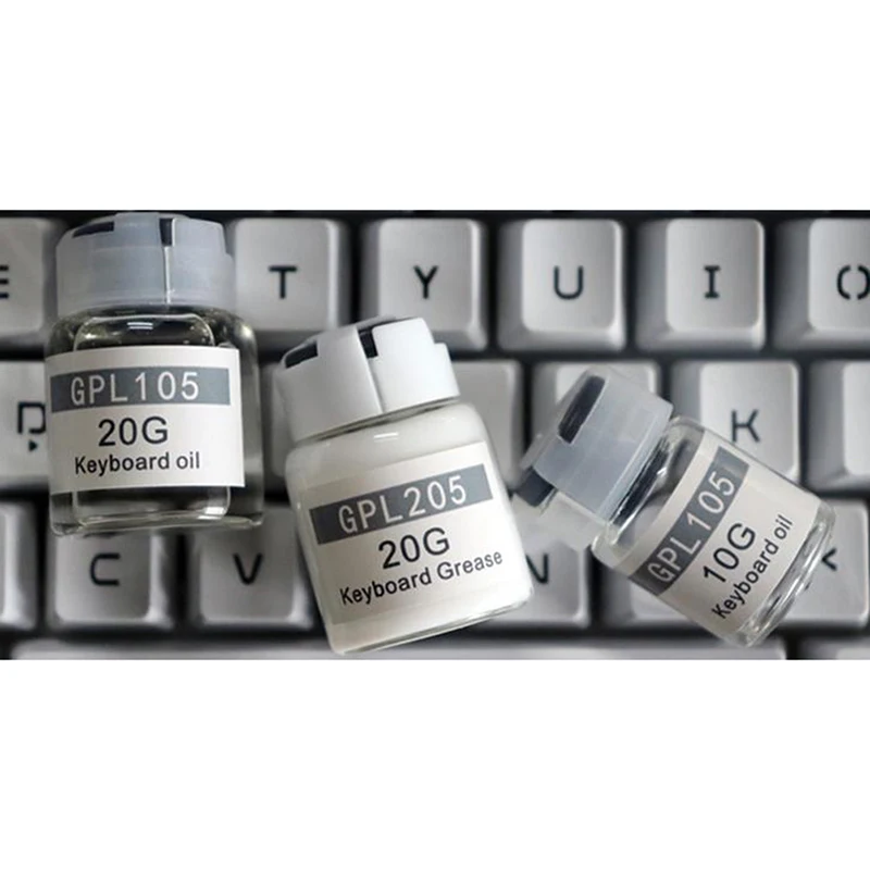 Switches Lube Grease Oil GPL105/205 DIY Mechanical Keyboard Keycaps Switch Stabilizer Lubricant For GK61 Anne Pro 2 TM680