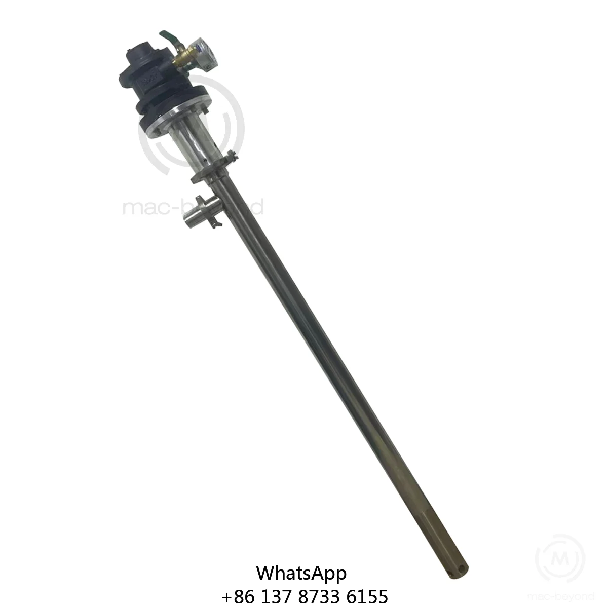 

High-viscosity Pneumatic Pump Screw-type Barrel Pump 1.3KW Stainless Steel Drum Pump