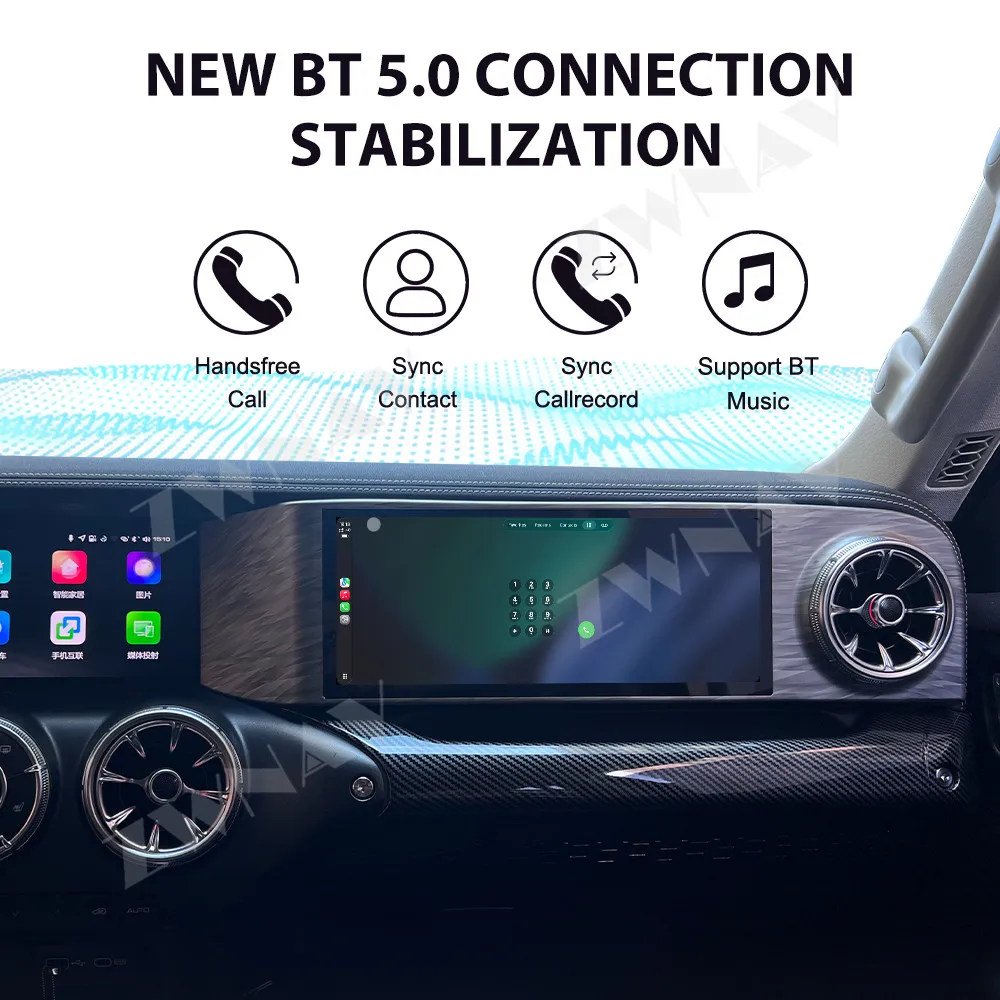 LHD 12.3 Inch HD Co‑Pilot Passenger Entertainment Screen Android 13 Multimedia Player For Great Wall Tank 300 2021‑2024 CarPlay