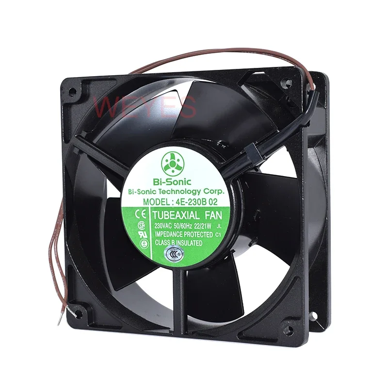 4E-230B 02 230VAC 22/21W for Bi-Sonic full metal high temperature moisture resistant 12038 AC 220V Axial fan NEW