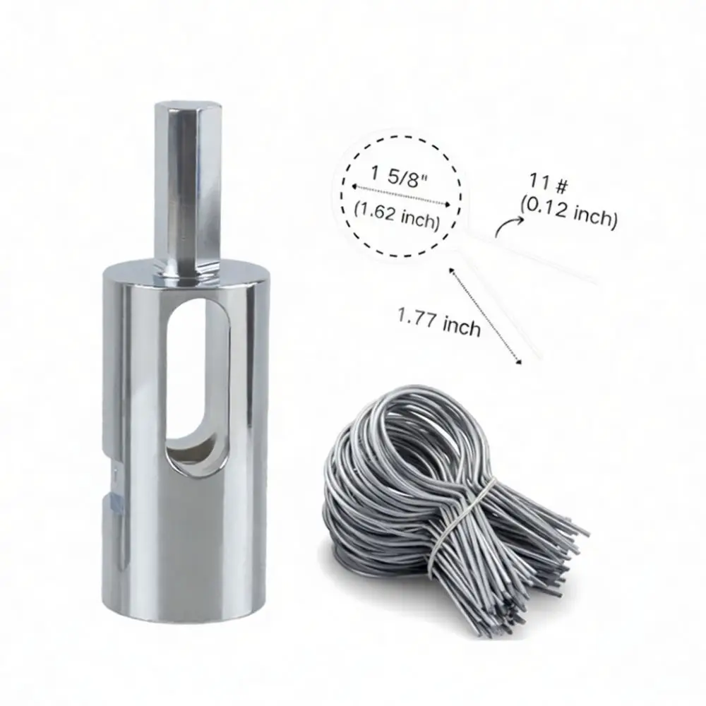 High Efficiency Wire Twister Drill Tool Industrial Lab Equipment Metal Cord Knotting Device Triangle Shank Fast Fastening