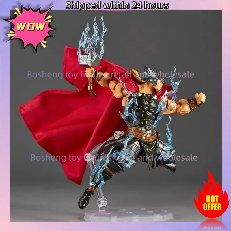 

New AC Toys Thor AC Factory The First Batch Thor Kaiyodo Amazing Yamaguchi Revoltech Thor Anime Action Figure Action Figures Toy