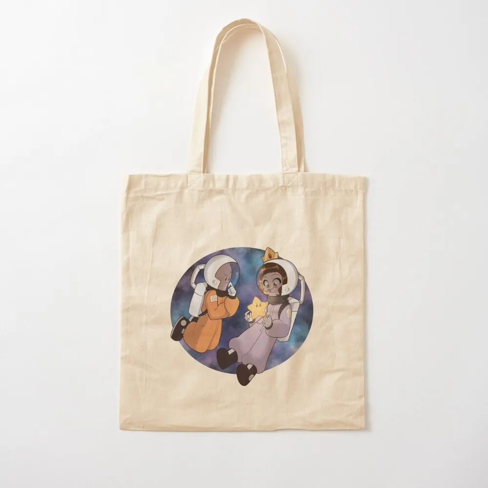 

Forefinger and Queen in space Tote Bag shoping bag Canvas shoulder bag custom tote Canvas Tote