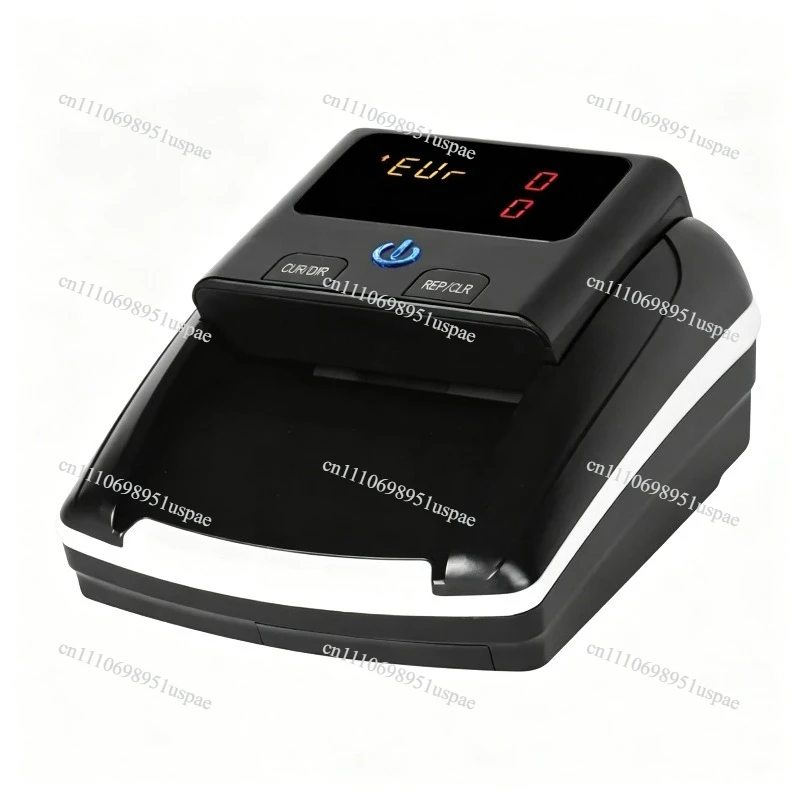 Portable Mini Money Counter Counterfeit Bill Detector Automatic Money Detection By UV MG IR Image for EURO USD For Shops