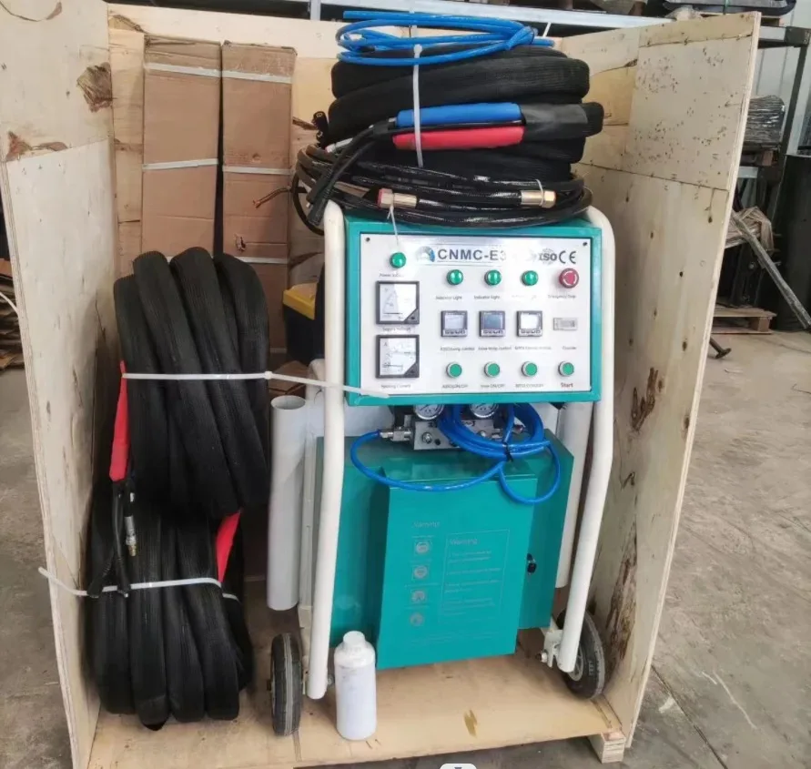 

Hot Sale CNMC-E3 Pneumatic Polyurethane Spray Foam Machine For Roof Coating Insulation And Refrigerator Pouring
