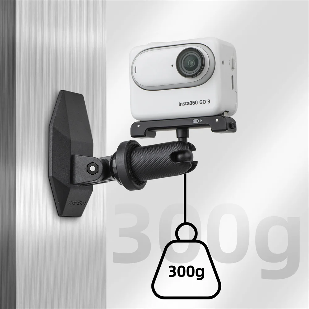 OSMO 액션 4/OSMO 포켓 3 용 마그네틱 마운트 스탠드 브래킷 베이스, 퀵 릴리스 아웃도어, 고프로 히어로 9/10 Insta360 안정적 베이스