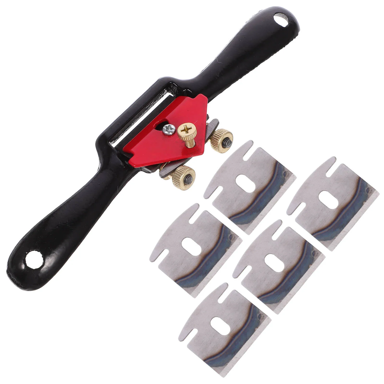 Spokeshave – raboteuse pour outils de travail du bois, pour façonner le bois incurvé, pieds de chaise, lame réglable, Durable, robuste, travail du bois dur, lisse, 1 ensemble