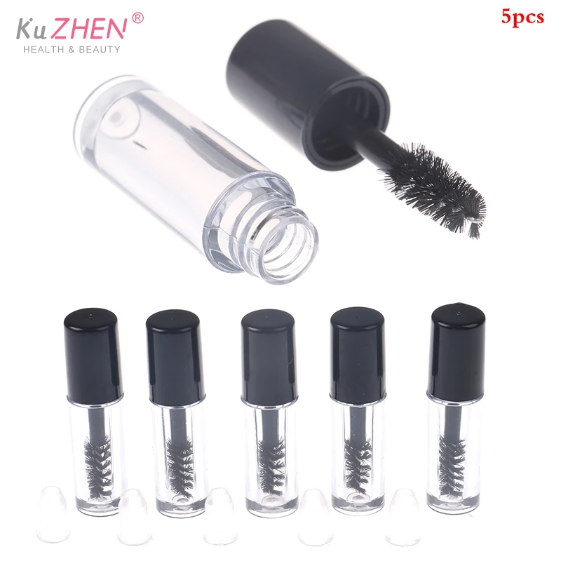 5/10PCS Black New Empty Mascara Bottles And Walls Can Be Replicated With 0.8ml Mascara Bottles Mascara Containers Liquid Bottles