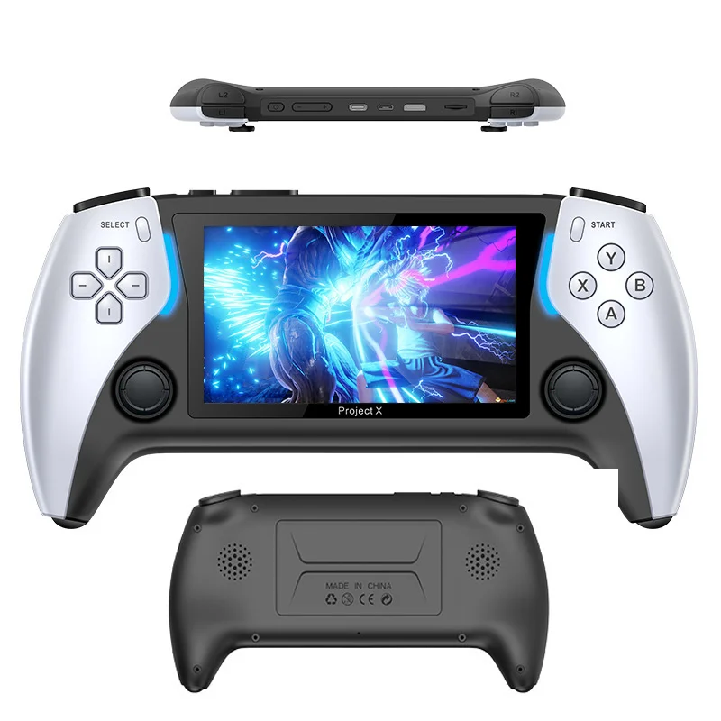 

2023 New Project X Handheld Game Console Ps1 High-definition Portable Video Game Player 4.3 Inch Hd Output Xmas Gift