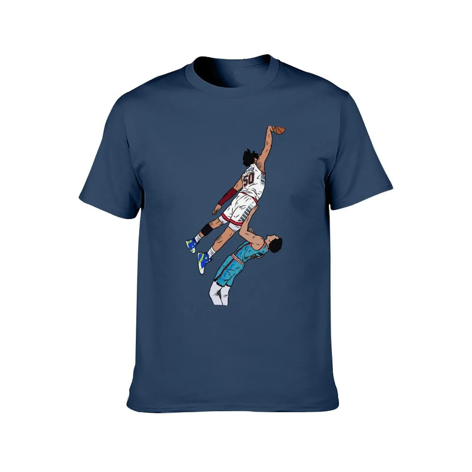 Aaron Gordon Dunks on Landry Shamet T-Shirt vintage anime shirt new edition street wear oversized t shirt t shirt men