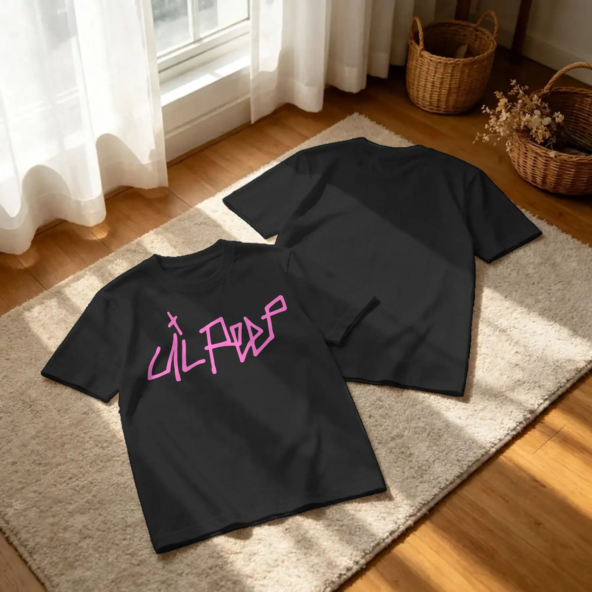 Lil Peep 30th Birthday Celebration Tour 2026 T Shirt for Men Women Cotton Vintage T-Shirts Crewneck  Tee Shirt Clothes Printed
