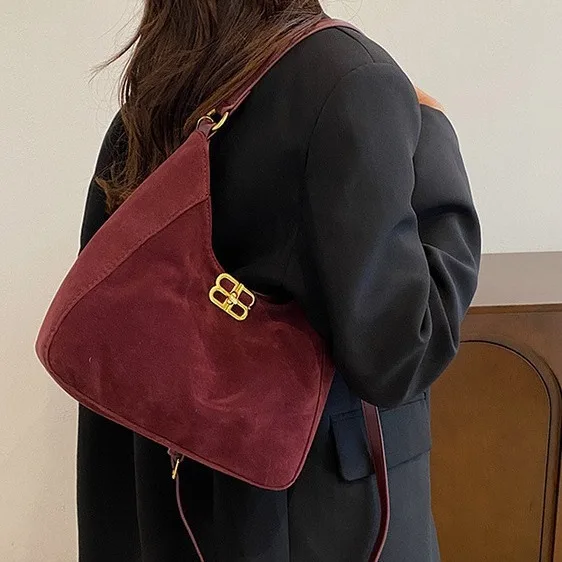 ‌ Borsa a tracolla in pelle scamosciata da donna alla moda 2025 - Borsa tote con stampa leopardata per lo shopping e le gite, leggera con tracolla regolabile ‌