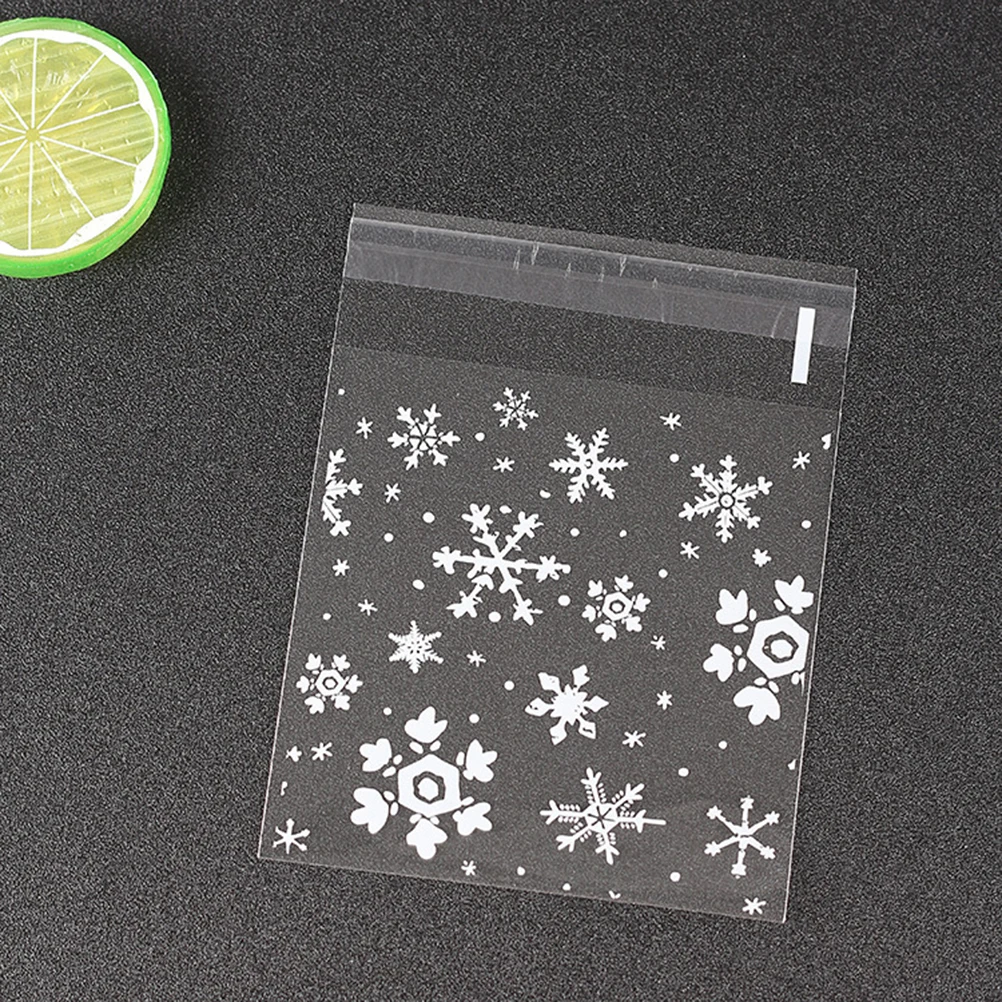 

200pcs Self-Adhesive Food Packaging Transparent Plastic For Bread Cookies Candy Dustproof Moisture Resistant Food Storage