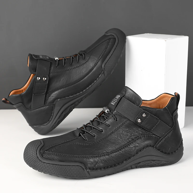 Sapatos de renda casual masculino, sapatos de negócios respiráveis, preto, tamanho grande, clássico, venda quente, marca de moda