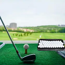 Golf Ball Tray Golfballs Drop Resistance sports Golfing Supplies Container Golf Gear for Home Use Pitching Accessories