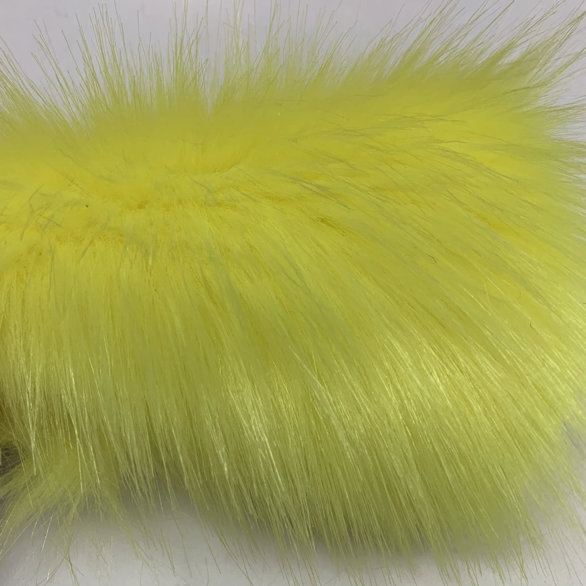 Wholesale thick quality pile 5cm plush fox fur,felt cloth,faux fur fabric, Carpet Decoration Materials