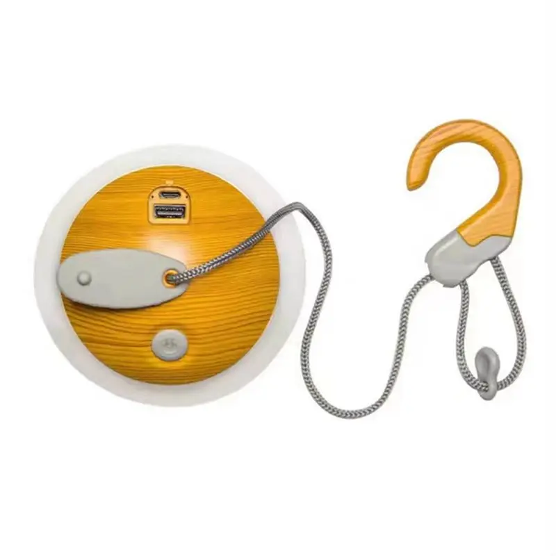 

*X07A Mini Retro Camping Light USB Rechargeable LED Hook Night Light Tent Table Lamp Outdoor Emergency