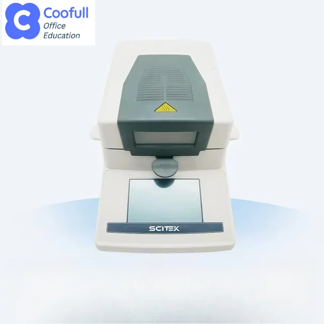 COOFULL  Halogen Moisture Analyzer 5 Inch Touch Screen High-precision HBM Sensor Intelligent Temperature Control System for Lab