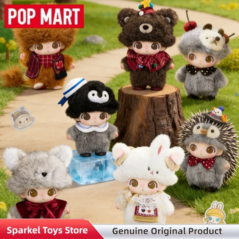 

POPMART Dimoo The Secret Theatre Club Series Blind Box Vinyl Plush Bag Pendant Cute Collectible Figure Doll Toys Gift For Girls