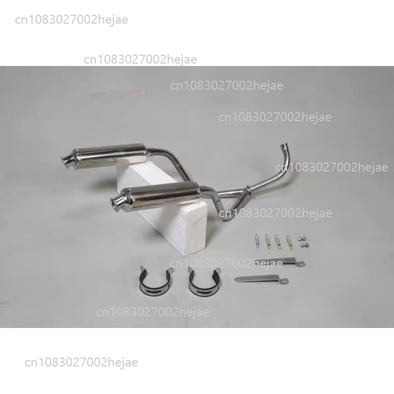 

Motorcycle exhaust pipe modification