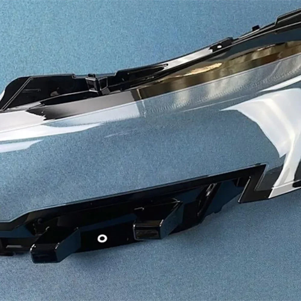 For Peugeot 408 2022 Car Front Headlight Lens Cover Auto Shell Headlamp Lampshade glass Lampcover Head lamp light cover 4