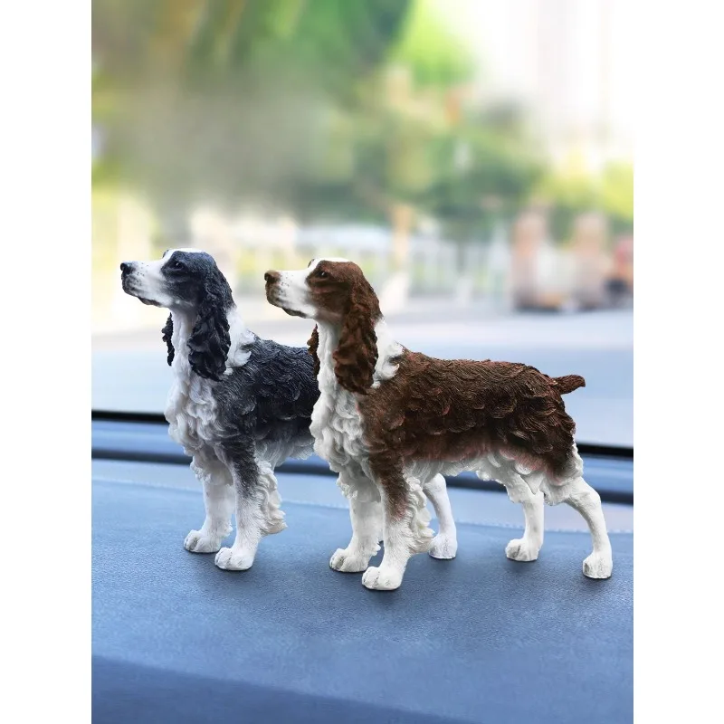 1/6 مقياس سبرينغر الذليل الكلب نموذج الراتنج محاكاة الحيوان الدائمة الموقف ل 12 بوصة لعبة الجندي عمل أرقام المشهد الدعائم