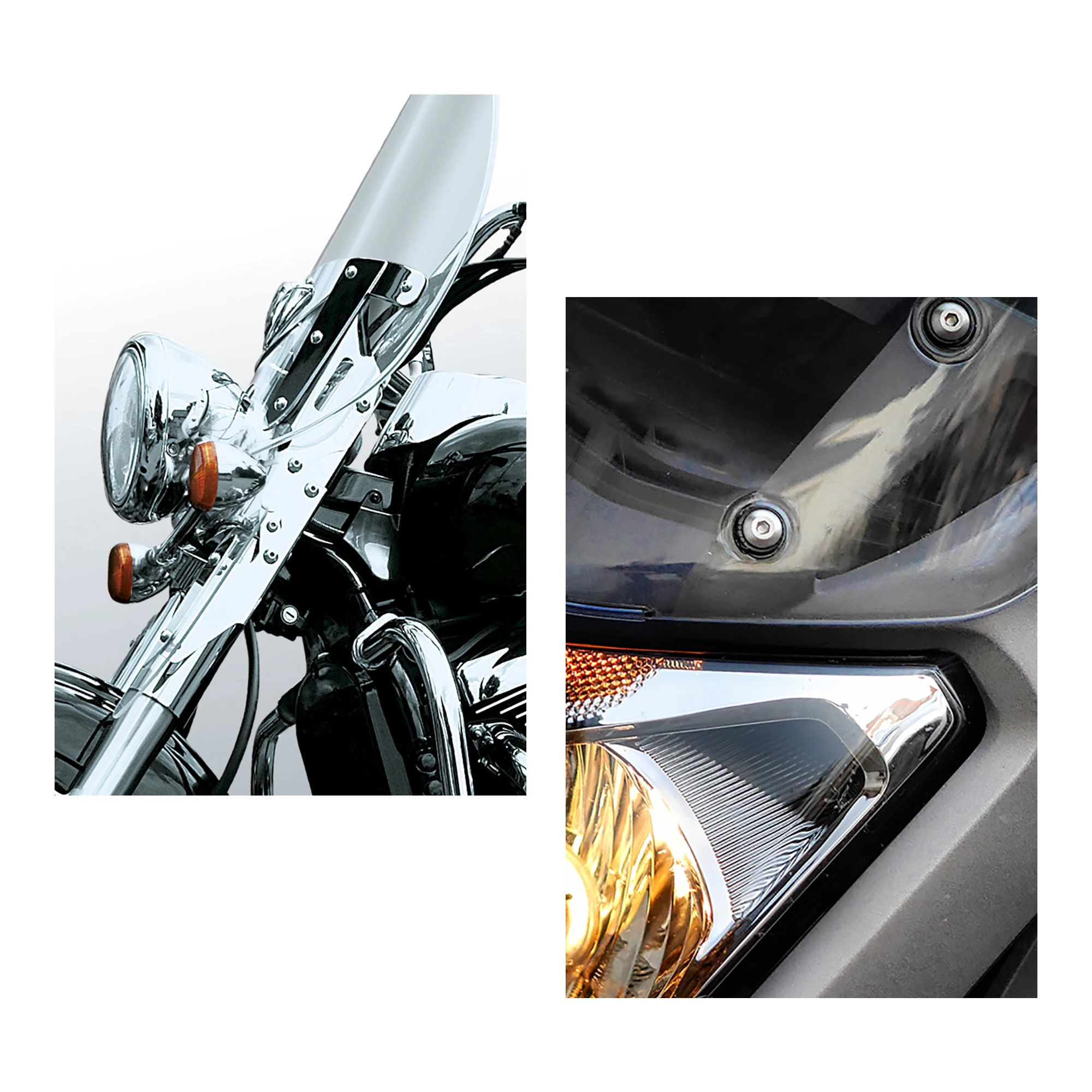 Motoforti-tornillos universales para parabrisas de motocicleta, tuercas de goma para pozo, tornillo de sujeción, M4, M5, M6, 10, 20, 30, 50 unidades