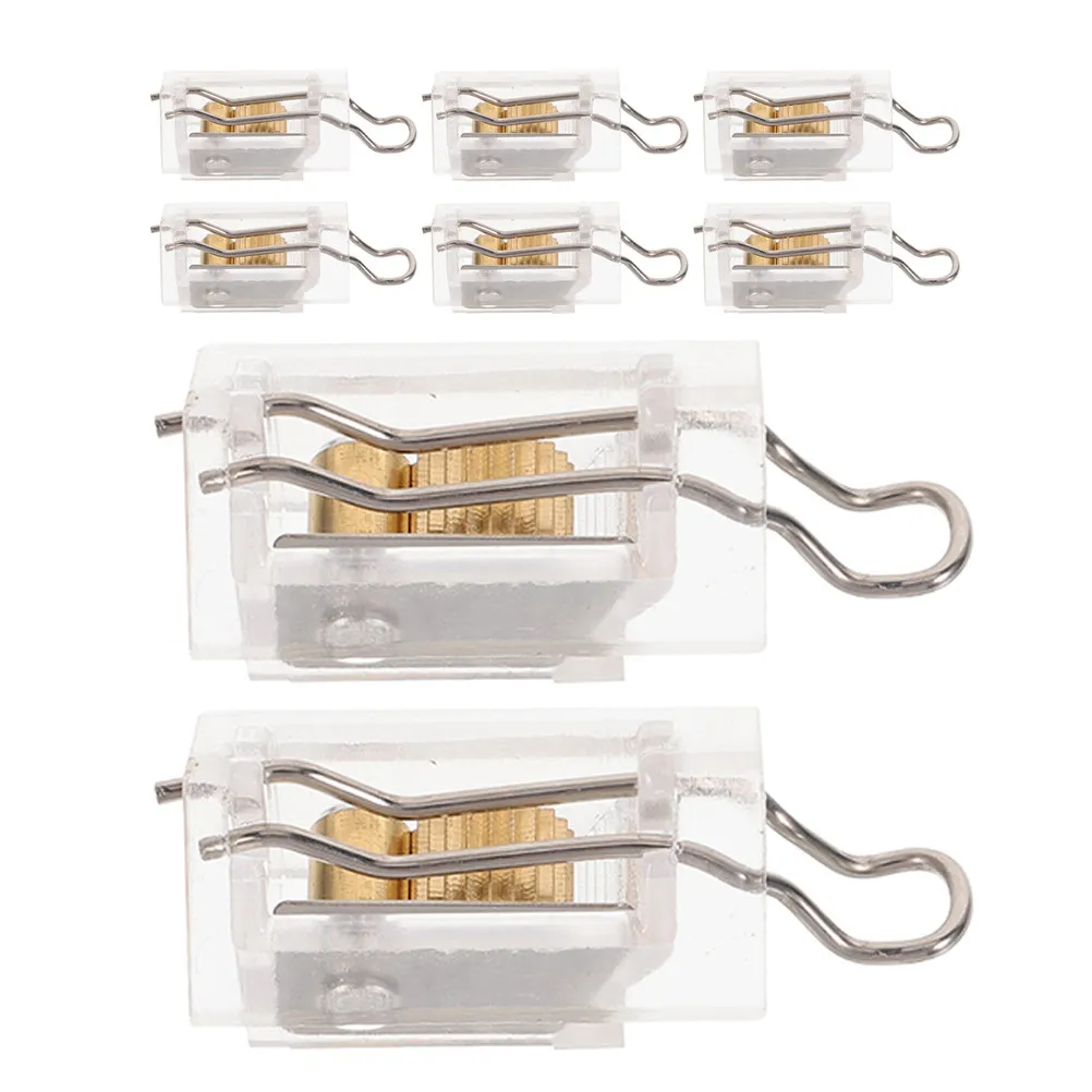 8Pcs Blind Cord Locks for Venetian Blinds Bamboo Shades Window Blinds Accessories Cord Lock Mechanism Curtain Lock Replacement