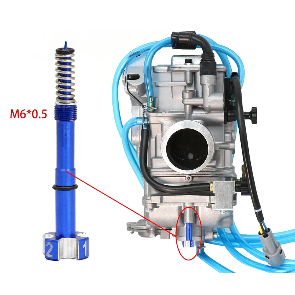 CNC Air Fuel Mixture Screw FCR FCR-MX Carburetor Adjust Needle Tools For Yamaha Suzuku Honda Kawasaki YZ250F