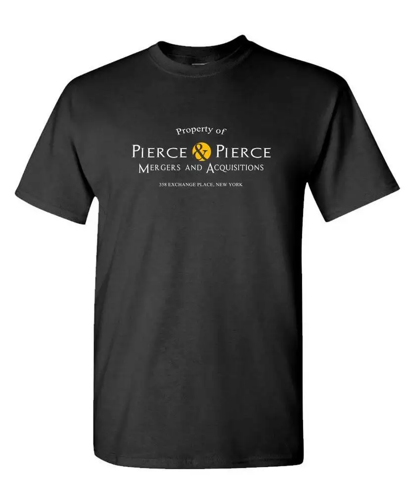 PIERCE & PIERCE Mergers And Acquisitions - Unisex Cotton T-Shirt Tee Shirt