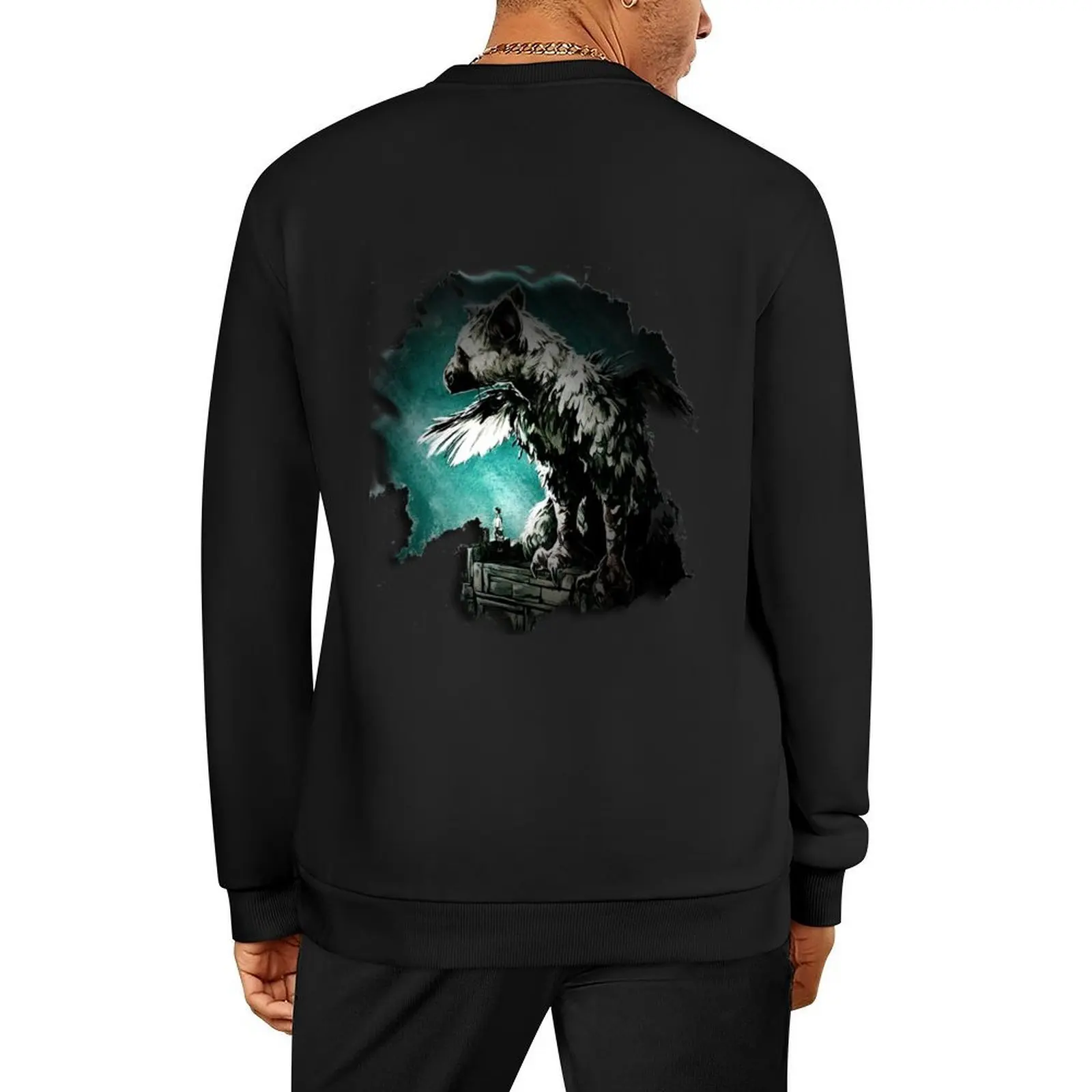 

Trico - The Last Guardian Pullover autumn jacket men korean autumn clothes clothes for men men's winter sweater anime sweatshirt