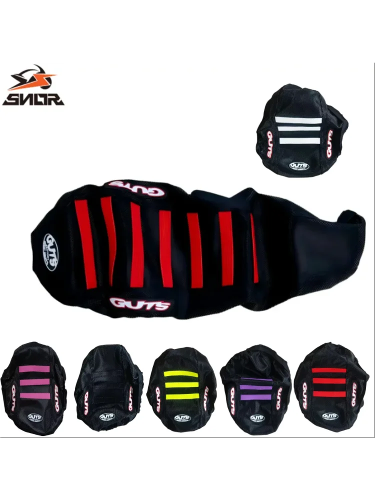 AliExpress SNOR For Motorcycle Guts Seat Cover Ribbed Rubber Gripper Anti-slip Seat For SURRON Light bee Ultra Bee Off-Road Electric Bike