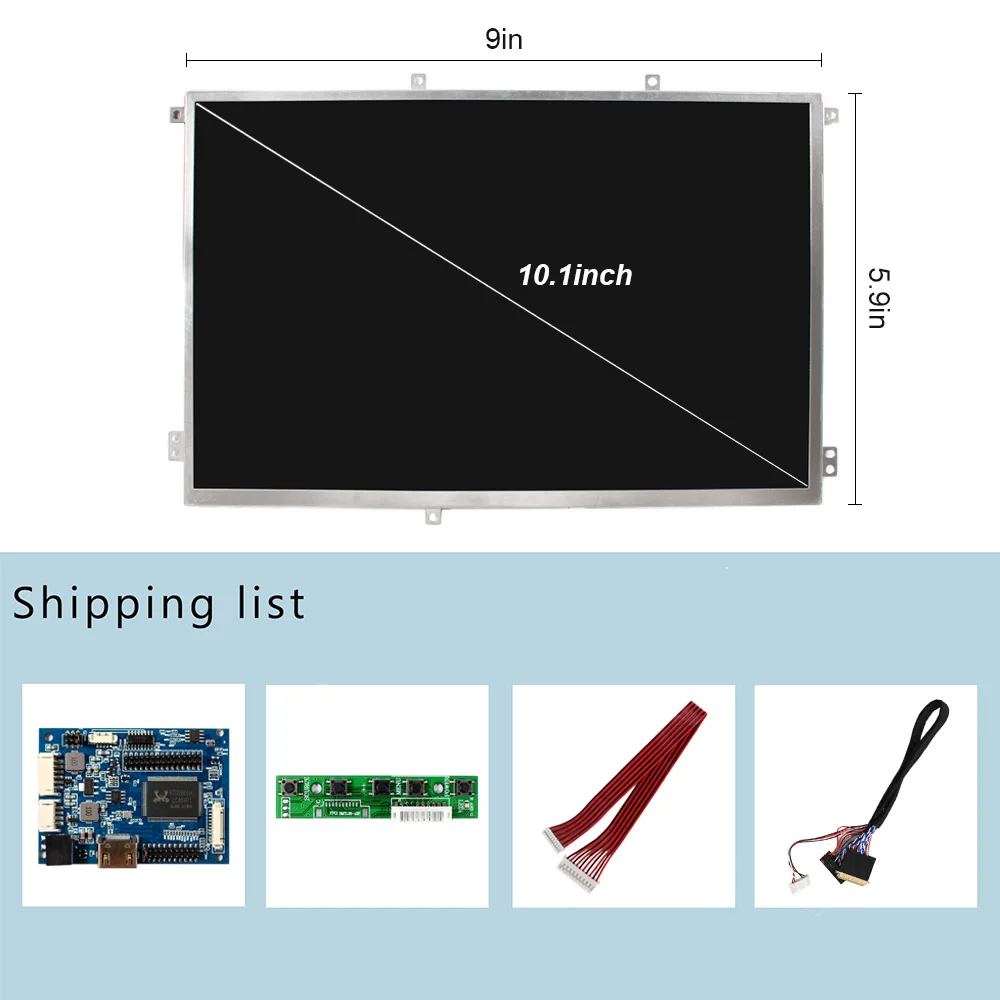 H DMI LCD Controller Board With 10.1