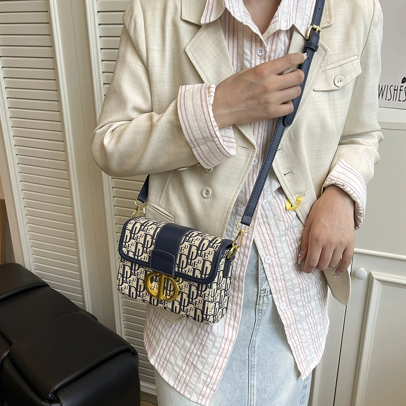 

Высококачественная винтажная женская сумка через плечо, роскошная кожаная сумка на плечо, элегантная сумка-тоут, классический дизайнер