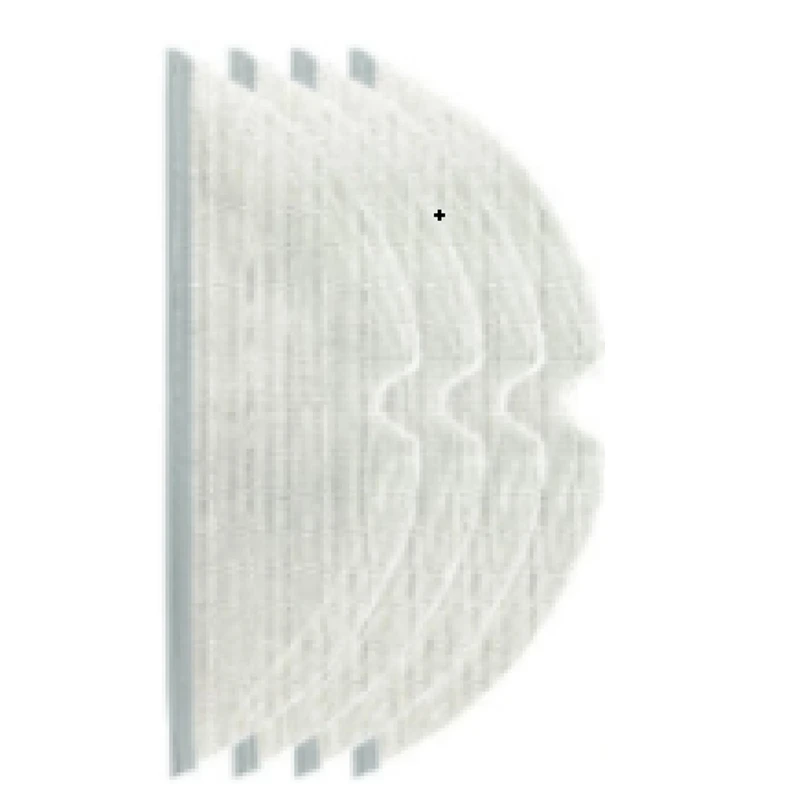 ผ้าซับกรอง Hepa Part 2 X ลูกกลิ้งหลักแปรงด้านข้างสําหรับ Roborock S50 T7pro T6 P5 S5