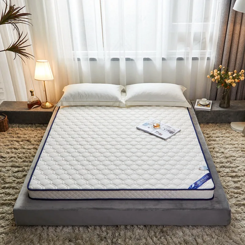 Thailand Natural Latex Mattress Student Dormitory Household tatami Mattress Memory Breathable Anti slip Pad Foldable Mats