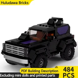 City Car Model MOC Building Bricks Variable Off-Road Combat Vehicle Modular Technology Gifts Holiday Assemble Children Toy Suit