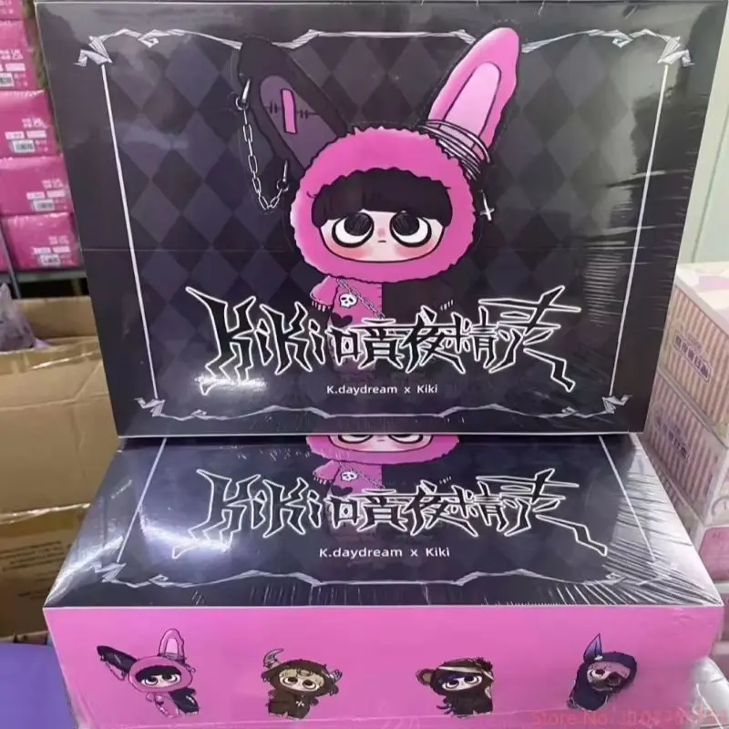 Hot Sale Kiki Night Elf Series Blind Box Mystery Box Cool Dark Gothic Style Cute Doll Bag Pendant Kiki Trendy Toy Birthday Gifts