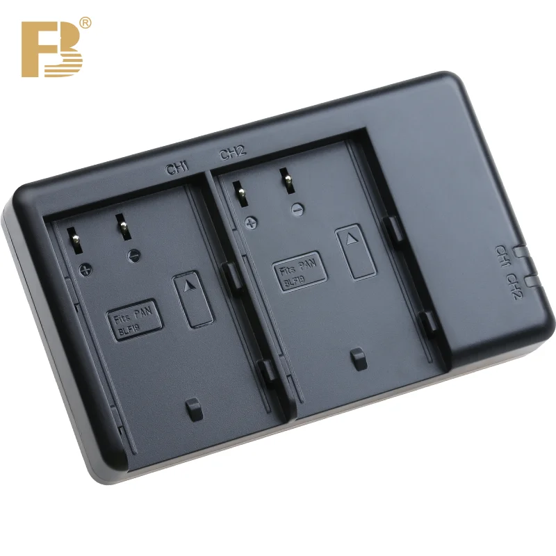 FB DMW-BLF19E Camera Battery USB Dual Slot Charger for Panasonic Lumix GH5S GH4 GH3 GH5 G9LGK GH3GK GH5s DC-GH5GK GH5LGK G9LGK