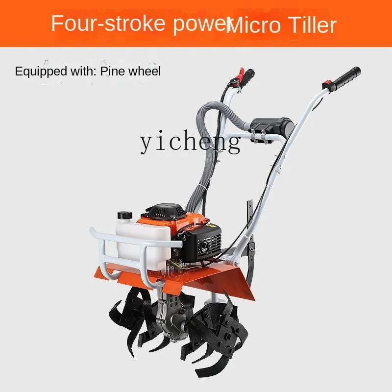 Zc New Small Agricultural L Machinery Multi-Functional Micro-Tillage Loose Soil Weeding Furrow Plow Gasoline Rotary Tillage