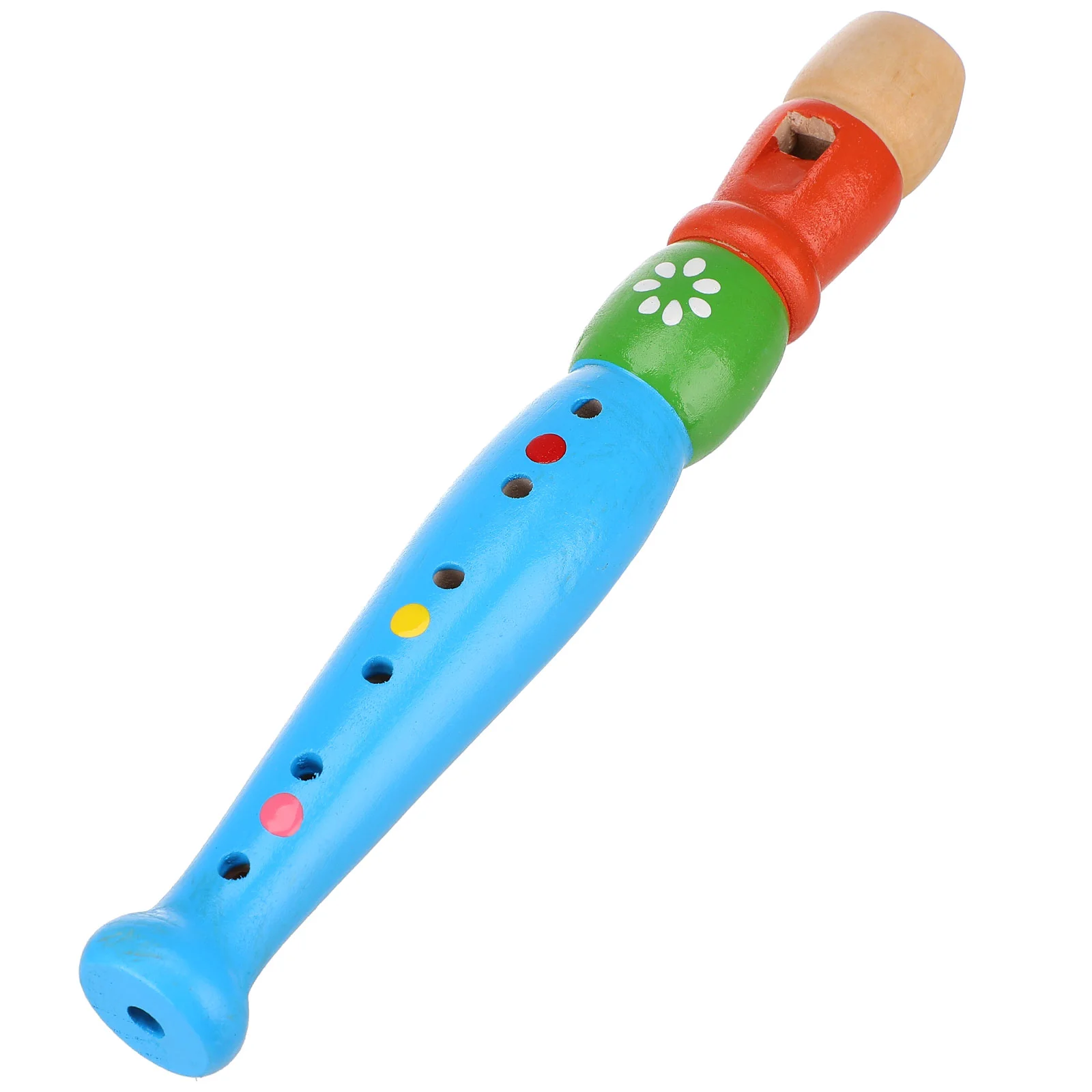 Wooden Recorder Music Instrument Piccolo Flute Baby Kids Children Audio