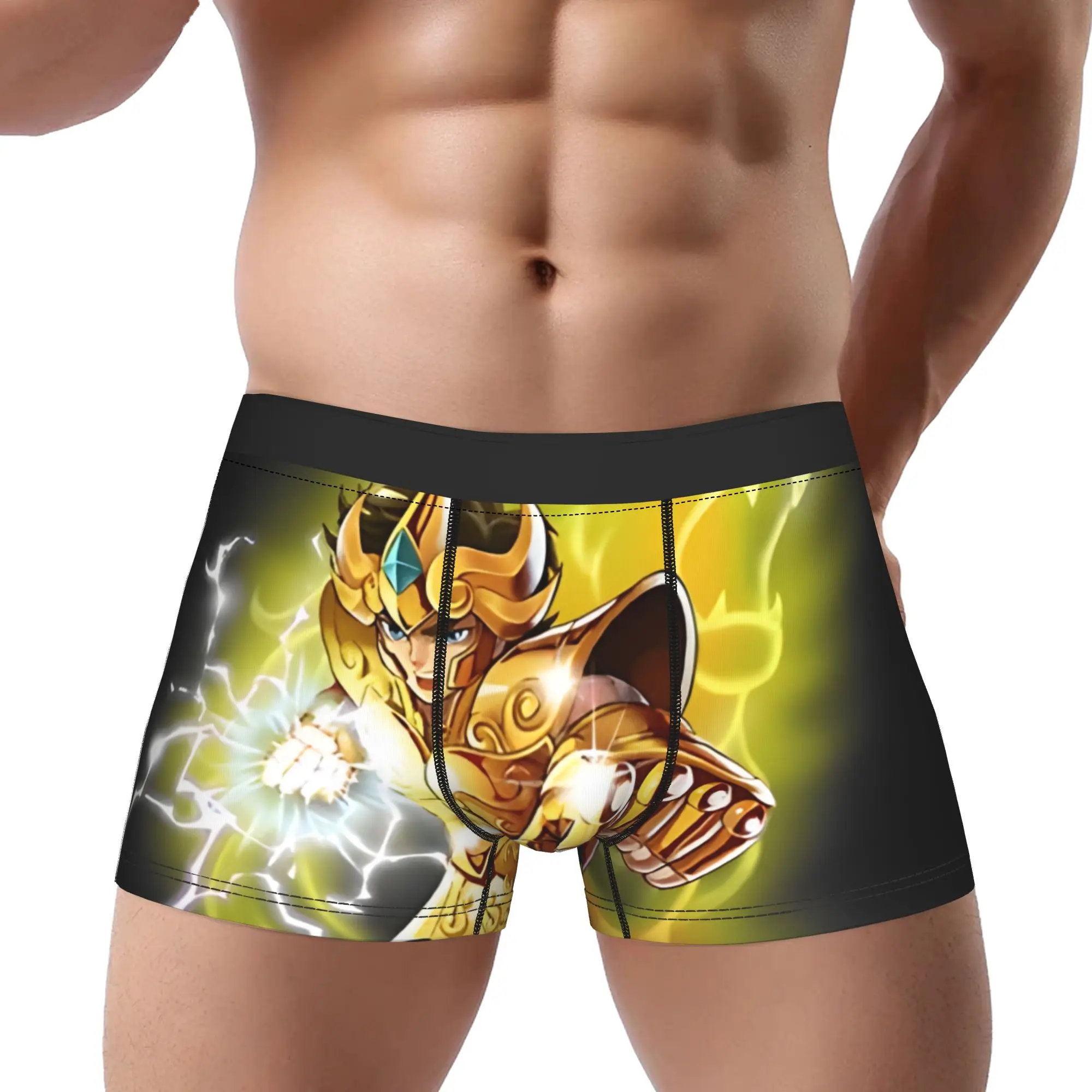 

Боксеры Bandai Untitled: мужские трусы-шорты из холщовой ткани, удобные трусы-боксеры