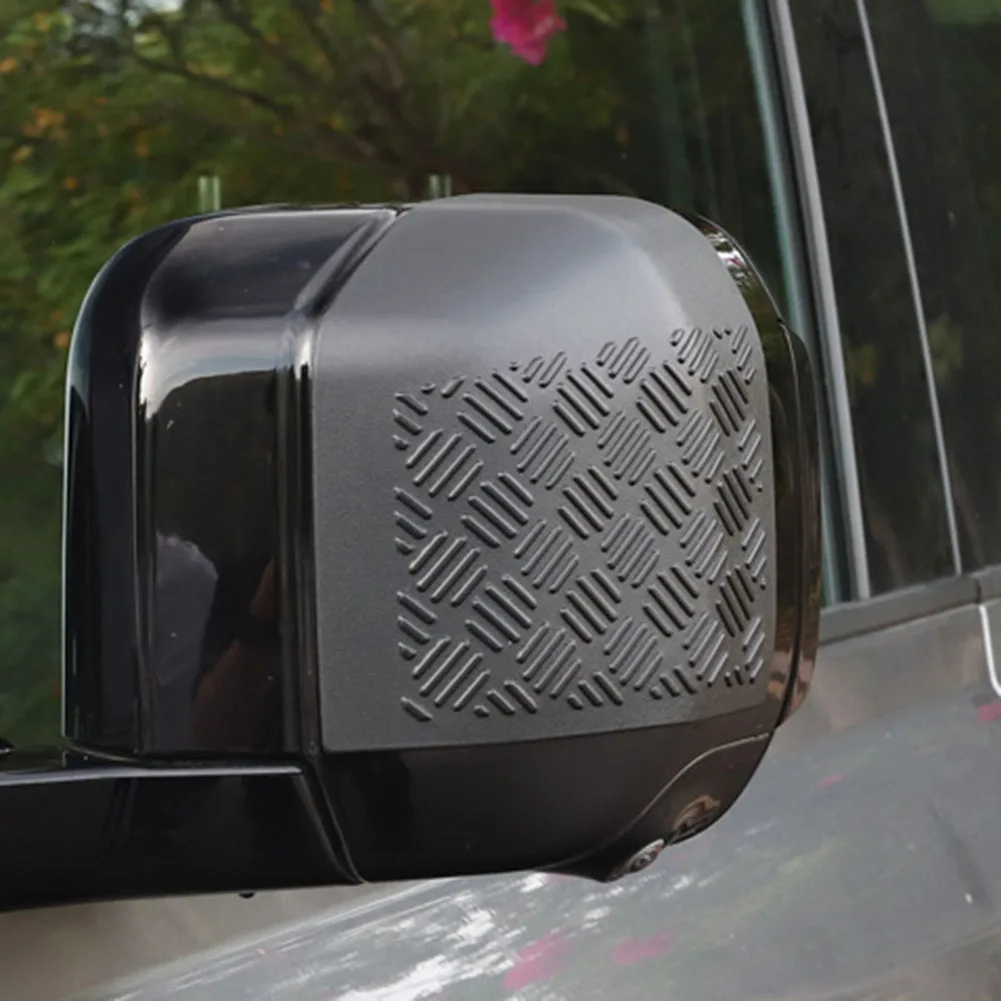 Car Enhancement Glossy Black Exterior Mirror Trim Car Protection Aesthetic Upgrade Fitment For Defender For Defender 90
