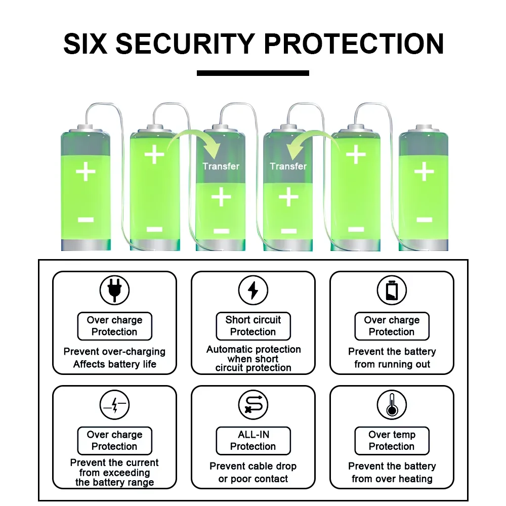جي كونغ الذكية BMS 3S-8S 200A 2A التوازن النشط المدمج في بلوتوث APP شاشة الكريستال السائل 12 فولت 24 فولت نقل الطاقة بطارية ليثيوم أيون/LiFePO4 #5