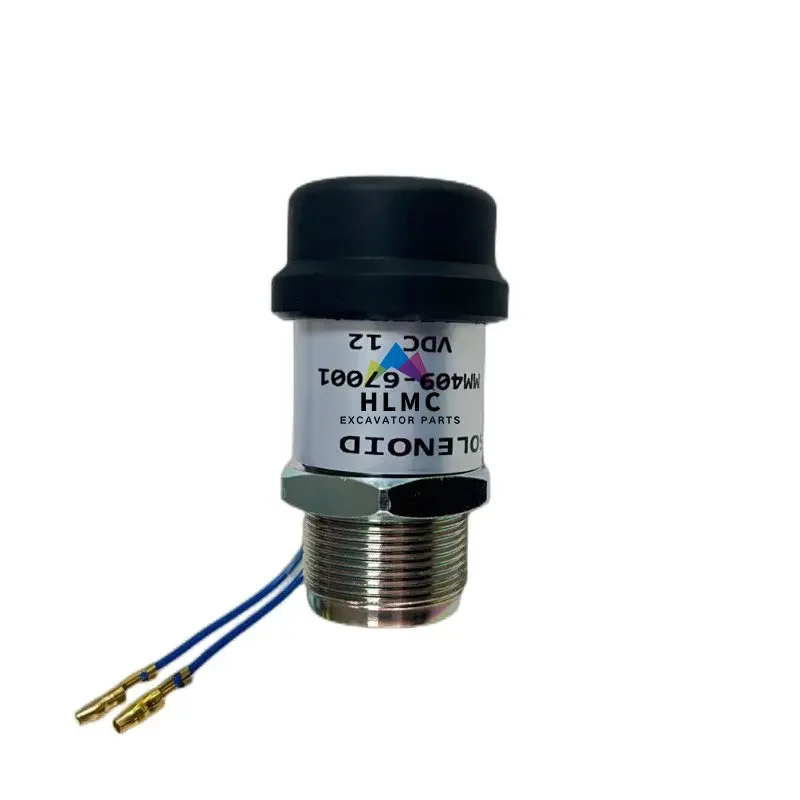 MM409-67001 30A87-00060 S4L Fuel Shuoff Solenoid CA1958411 195-8411 1958411 Track Excavator 305CR 304CR 303CR 302.5C