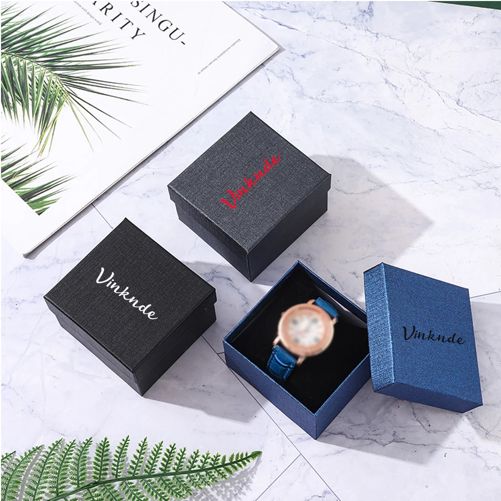 Jewelry Packaging Case for Bangle Wrist Watch Ideal Earrings Necklace Wedding Custom Logo Kraft Square Cardboard Present Boxes