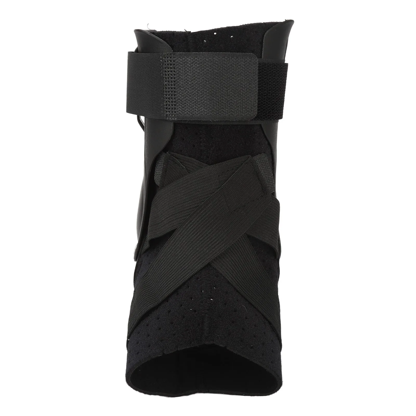 Ankle Fixation Brace Unisex Support Rehabilitate Ankle Joint Brace for Women Men Black L