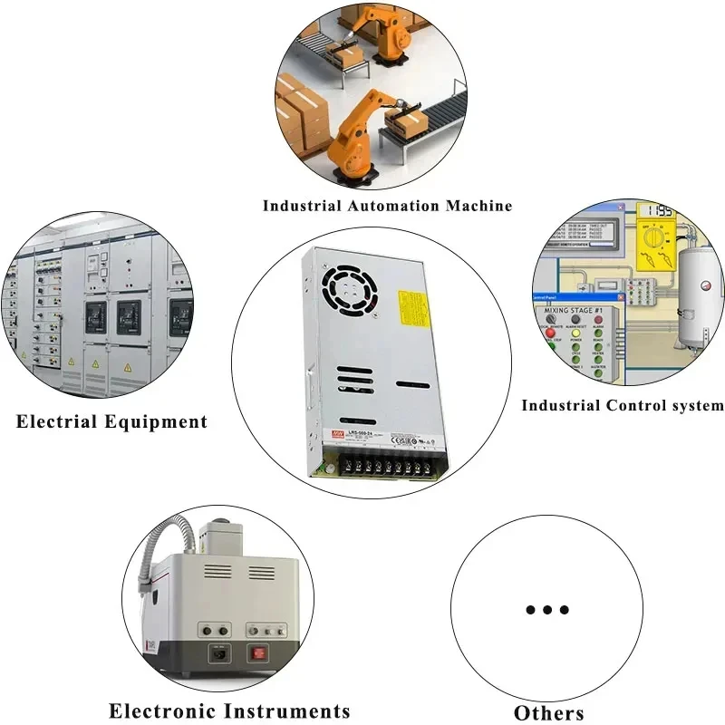 Imagem -06 - Mean Well Lrs3505 Lrs-35012 Lrs-350-15 Lrs-35024 Lrs-350-36 Lrs-35048 Lrs 350 350w