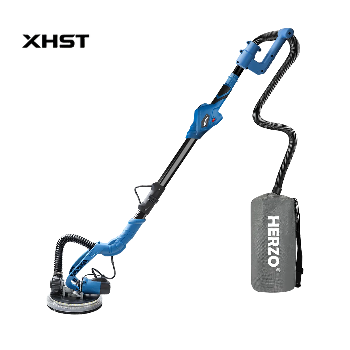 DIY 220V Electric Drywall Sander With LED Light Portable Foldable Wall Sanding & Vacuum Wholesale Orbit Sander