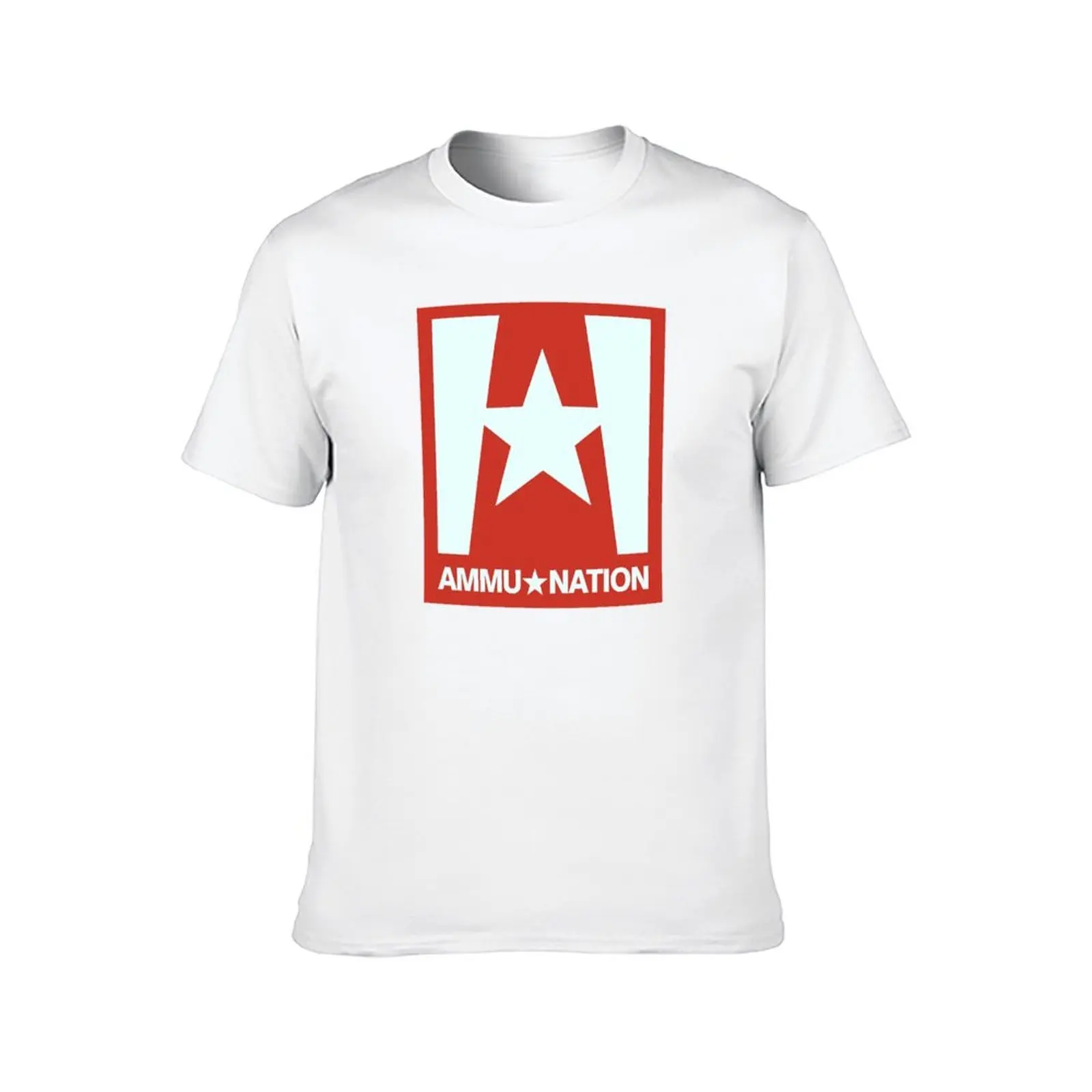Ammu-nation store T-Shirt t shirt man cotton man t shirt cotton high quality T-Shirt